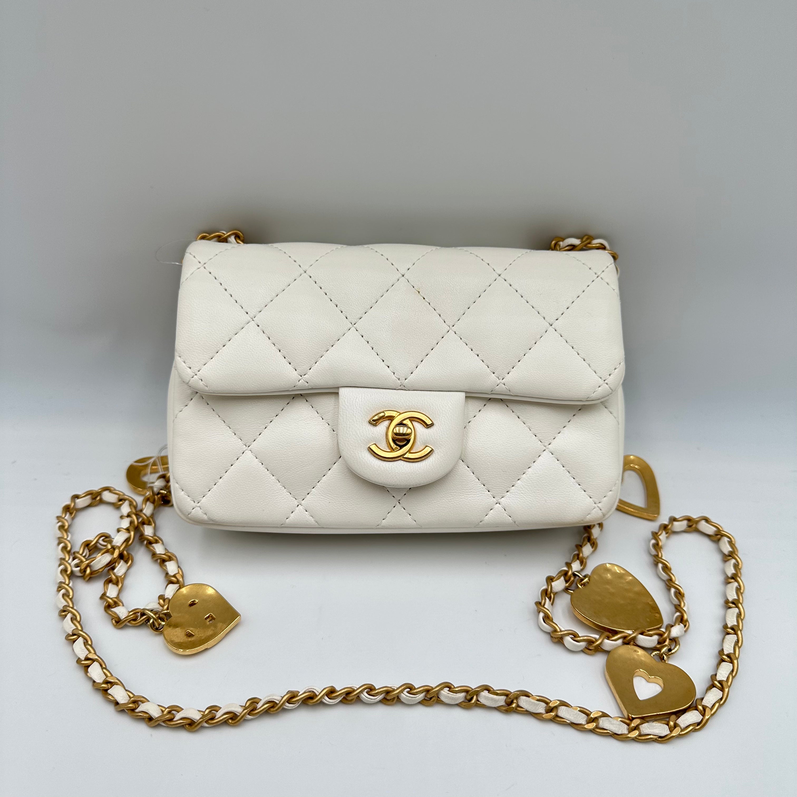 Chanel Open Heart Mini Flap Rectangle - The Real Maluho