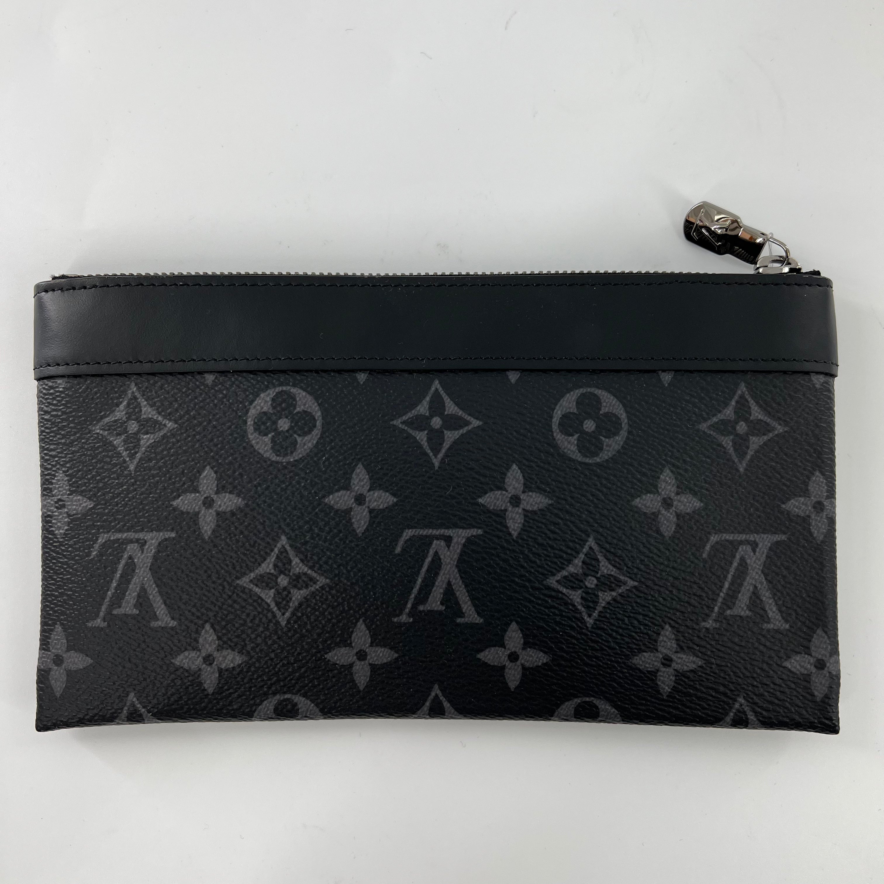 Louis Vuitton Monogram Eclipse Pochette Discovery PM - The Real Maluho