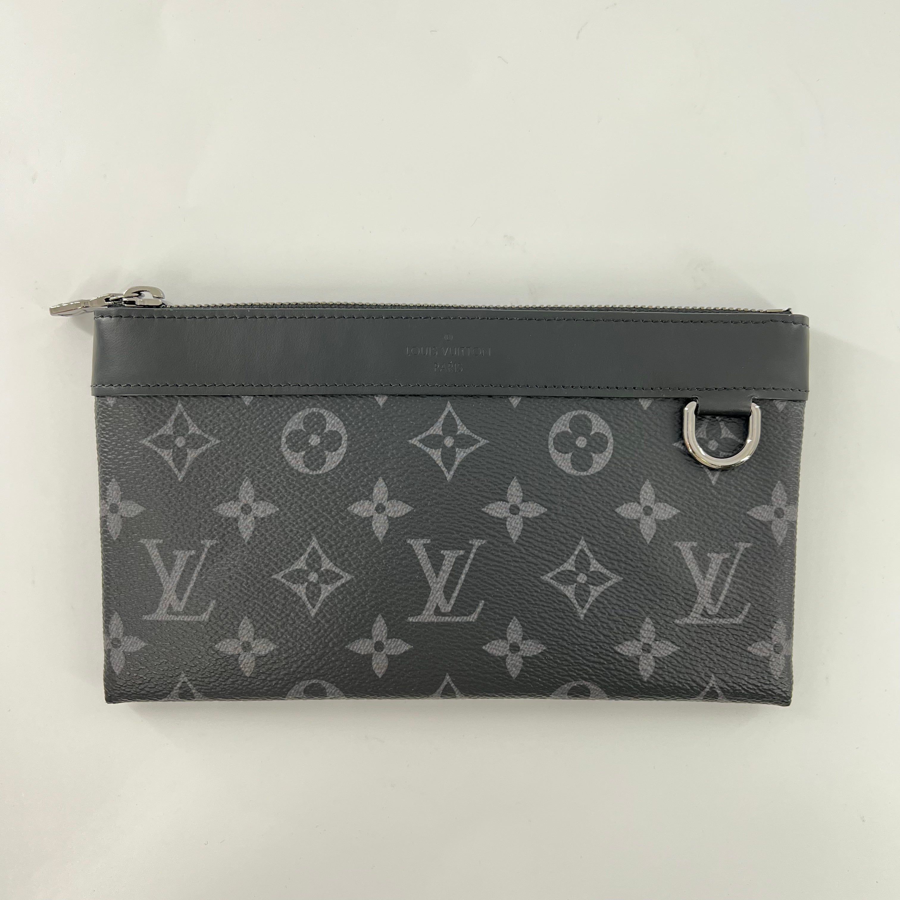 Louis Vuitton Monogram Eclipse Pochette Discovery PM - The Real Maluho